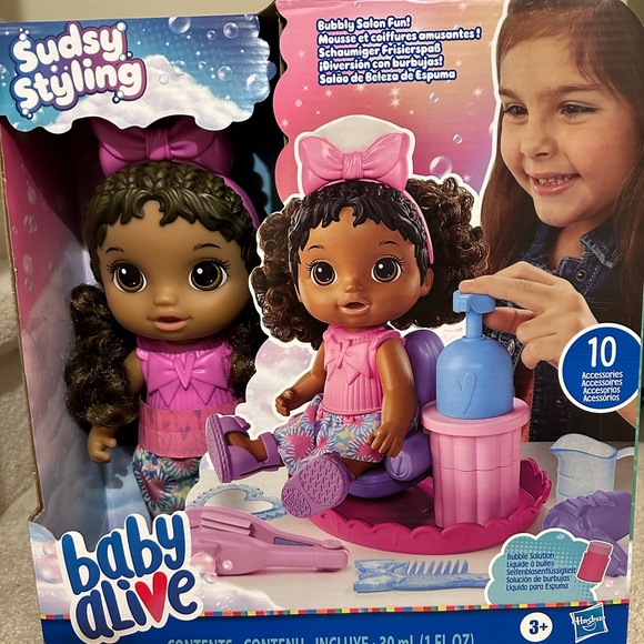 Sudsy Styling Doll - Brown Hair - Picture 2 of 3
